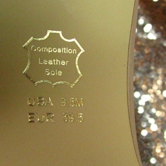 NIB Nina satin champagne kitten heels 9.5 - Picture 9 of 10